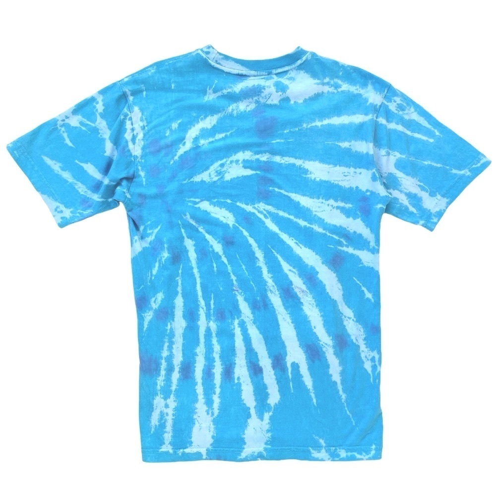 Chinatown Market Smiley T-Shirt, Sketch Basketball Bear, Blue Tie-Dye, Sz Medium - Picture 2 of 8